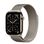 Apple Watch Series 11 GPS + Cellular 42mm Gold Titanium Case with Natural Milanese Loop (MF9M4+MGHY4)