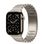 Apple Watch Series 11 GPS + Cellular 42mm Gold Titanium Case with Natural Link Bracelet (MF9M4+MXMA3)