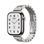 Apple Watch Hermès Series 11 GPS + Cellular 42mm Silver Titanium Case with Satiné Grand H Fin - Large (MF9P4+MGLV4)