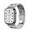 Apple Watch Hermès Series 11 GPS + Cellular 46mm Silver Titanium Case with Satiné Grand H - Medium (MFC64+MXJX3)