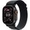 Apple Watch Ultra 3 GPS + Cellular 49mm Black Titanium Case with Black Alpine Loop - Large (MF0X4)