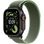 Apple Watch Ultra 3 GPS + Cellular 49mm Black Titanium Case with Green/Neon Trail Loop - M/L (MF254+MG9P4)