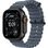 Apple Watch Ultra 3 GPS + Cellular 49mm Black Titanium Case with Anchor Blue Ocean Band (MF254+MGCJ4)