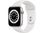 Apple Watch Series 6 GPS + Cellular 44mm Silver Aluminum Case w. White Sport B. (M07F3) Вживаний
