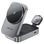 Беспроводное зарядное устройство для Acefast E22 Desktop 3in1 Series - Metal Gray