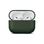 Чехол Leather Croco AirPods 4 (dark green)