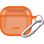 Чохол LAUT HUEX PROTECT для AirPods 4/5  Neon Orange (L_AP5_HPT_O)