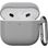 Чохол для AirPods 4 Case (з карабіном), Light grey