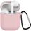 Чохол Silicone case Full AirPods 1/2 light pink