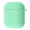 Чохол Silicone case Full AirPods 1/2 mint gum