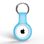 Чохол для AirTag Silicone Key Ring, Fluorescent Blue