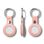 Чохол для AirTag Leather Key Ring, Pink