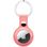 Чохол для AirTag Leather Key Ring, Pink Sand