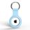 Чохол для AirTag Silicone Key Ring, Light Blue