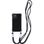 Чохол TPU CrossBody with straps для Apple iPhone 12 (6.1") (Black)