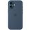 Чехол Silicone Case with MagSafe iPhone 16 plus Denim copi