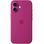 Чехол Silicone Case with MagSafe iPhone 16 plus Fuchsia copi