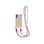 Чехол TPU CrossBody with straps для Apple iPhone 16 (6.1") (Antique White)