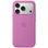 Чехол Silicone Case with MagSafe + Button iPhone 17 Pro Electric Lavender