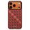 Чехол Pitaka Edge Ultra-Slim Case Happiness Rides Maroon for iPhone 17 Pro (HR1708P)