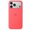 Чехол Silicone Case with MagSafe + Button iPhone 18 Pro Bright Guava Pink