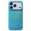 Чехол Pitaka Edge Ultra-Slim Glints of Gold Lucid Blue for iPhone 18 Pro/17 Pro (KI1812P)