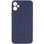 Чохол Silicone Cover Lakshmi Full Camera (AAA) with Logo для Samsung Galaxy A07 (Темно-синій / Midnight blue)