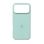 Чехол Silicone Case with MagSafe + Button iPhone 17 Pro Aquamarine