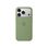 Чехол Silicone Case with MagSafe + Button iPhone 17 Pro Max Light Moss