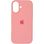 Чехол Silicone Case with MagSafe + Button iPhone 17 Light Pink