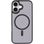 Чехол TPU+PC Metal Buttons with MagSafe iPhone 17 (6.3") (Черный / Black)