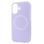 Чехол Neon Silicone Case MagSafe (iPhone 17 – Purple)