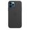 Чехол iPhone Leather Case with MagSafe 12 /12 Pro ( 6.1) Black