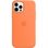 Чехол Silicone Case with magsafe iPhone 12/12Pro Kumquat