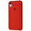 Чохли  Silicone Case iphone XR red