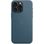 Чохол FineWoven Case with MagSafe iPhone 15  Pro Max Pacific Blue