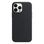Чехол Leather Case with MagSafe 13 Pro Max Midnight black