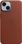 Чехол Leather Case with MagSafe 14 Pro UMBER