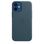 Чохол Leather Case with MagSafe iPhone 12 mini (5.4) Baltic Blue