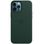 Чохол Leather Case with MagSafe iPhone 12 Pro Max( 6.7) Forest green