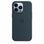 Чехол silicone Case 13 Pro Max Abyss Blue