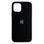 Чохол silicone Case 14 Pro Max Midnight (Black)