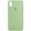 Чохол  Silicone Case iphone XR  pistachio