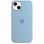 Чохол silicone Case with magsafe 13 Pro Blue Fog