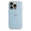 Чехол Silicone Case with MagSafe iPhone 15 Pro Light Blue