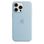 Чехол Silicone Case with MagSafe iPhone 15 Pro Max Light Blue