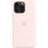 Чохол Silicone Case with MagSafe iPhone 15 Pro Max Light pink