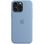 Чехол Silicone Case with MagSafe iPhone 15 Pro Max Winter Blue