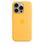 Чохол Silicone Case with MagSafe iPhone 15 Pro Sunshine