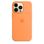 Чехол silicone with magsafe Case 13 Pro Marigold